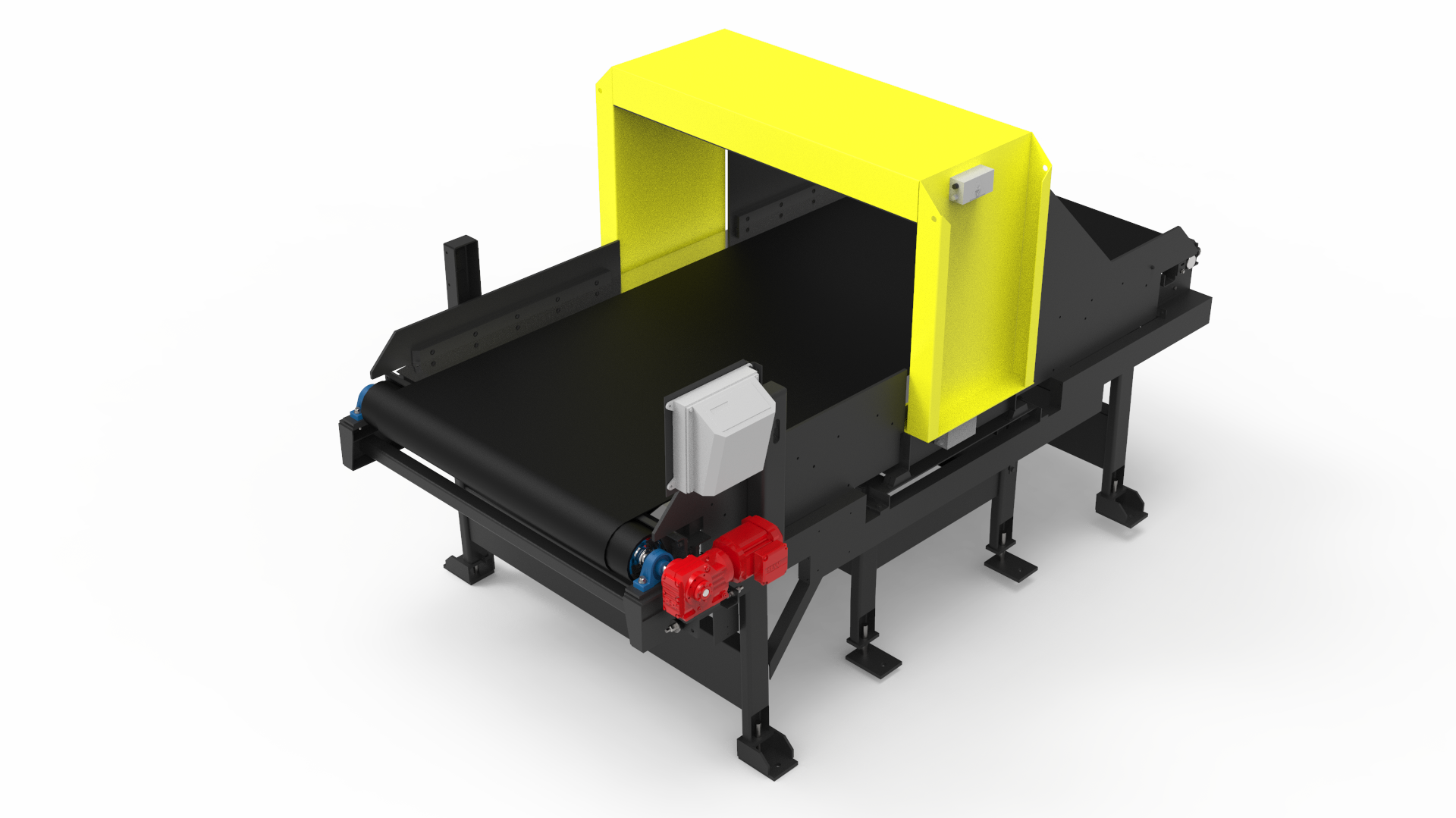 FMW Metal Detector as a part of a pulper feeding system to ensure the purity of the material entering the pulping process