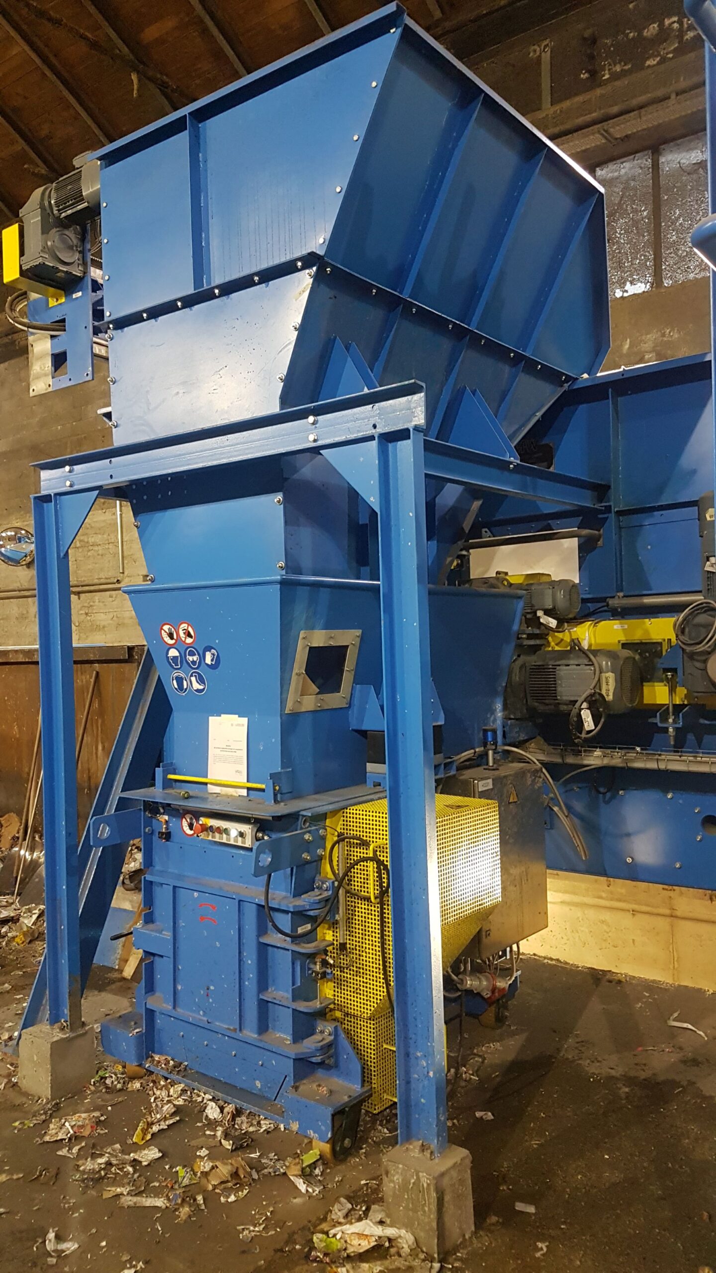 Wastepaper Wire Coiler