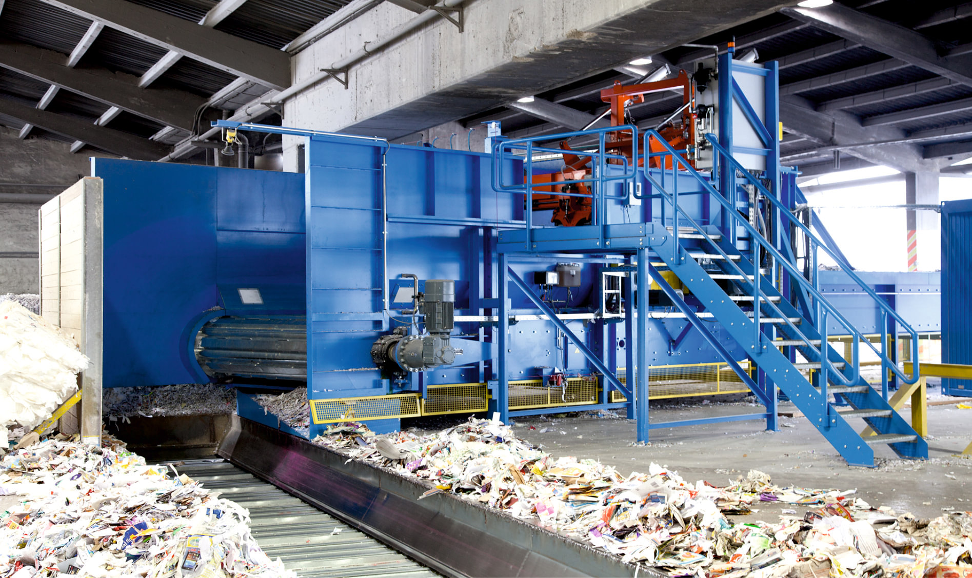 FMW Wastepaper Dewiring Solution Extractor