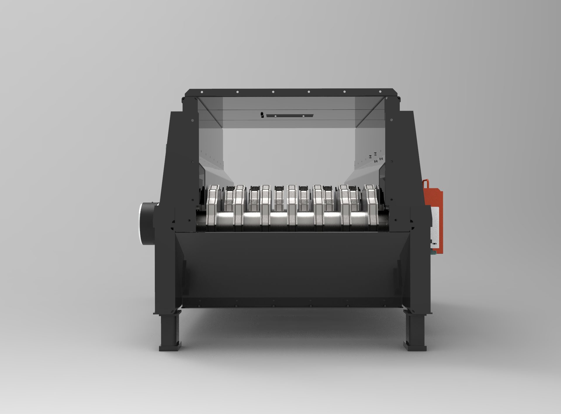 FMW Disc Screen for pre-sorting and filtering out significant oversize particles